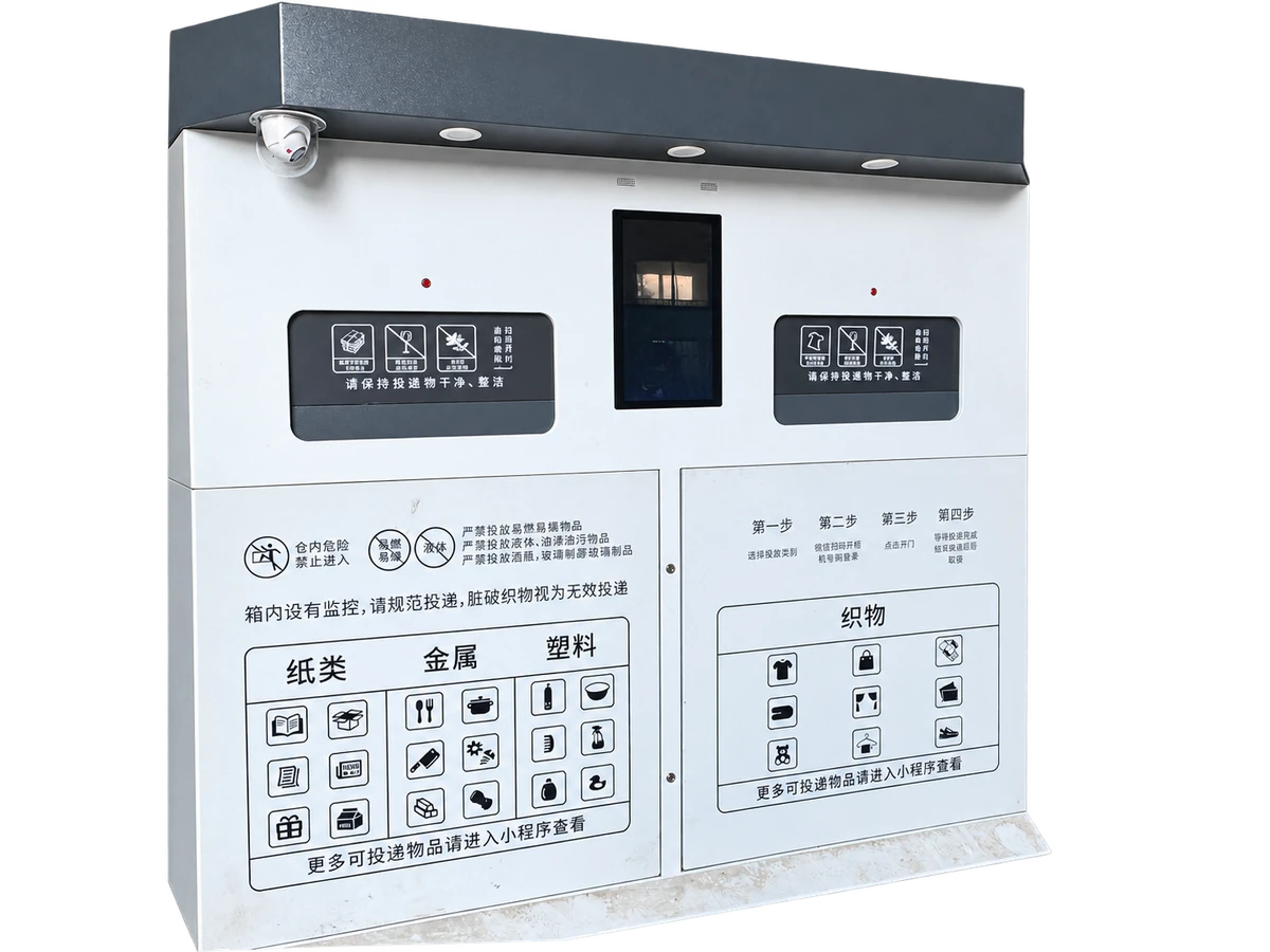 智能垃圾箱和智能回收箱有什么区别?